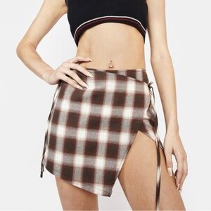 Poster Girl Dolls Kill Plaid Skirt